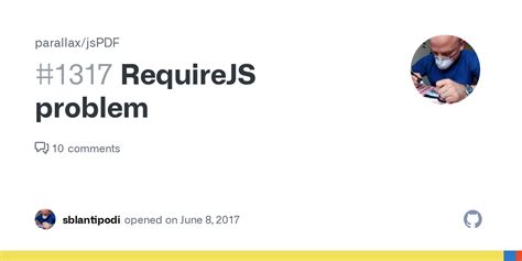 Requirejs Problem · Issue 1317 · Parallax Jspdf · Github