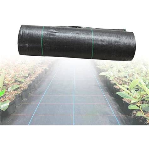 Ft Grand Roll Toile De Paillage Pro Jardin Geotextile Anti Repousse