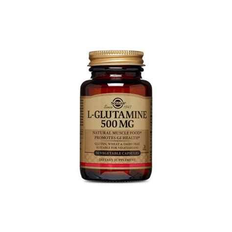 Solgar L Glutamine 500mg Citypara