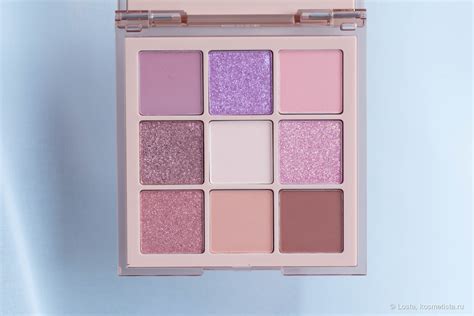 Huda Beauty Light Nude Obsessions Eyeshadow Palette моя идеальная базовая палетка Отзывы