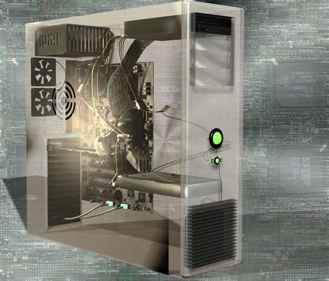 computer tower complete