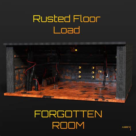 Forgotten Room Environment - Daz Content by AshenPortfolio