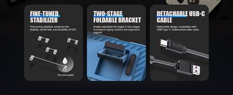 Amazon Kemove K Wireless Tkl Mechanical Gaming Keyboard Hot Swappable Rgb Backlit