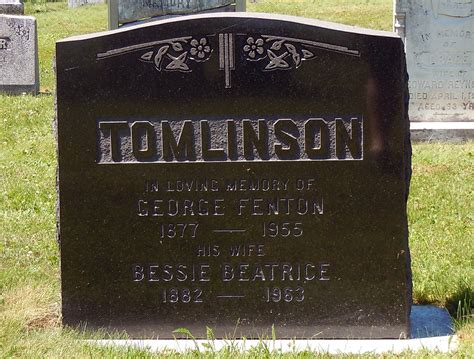 Bessie Beatrice Church Tomlinson Memorial Find A Grave