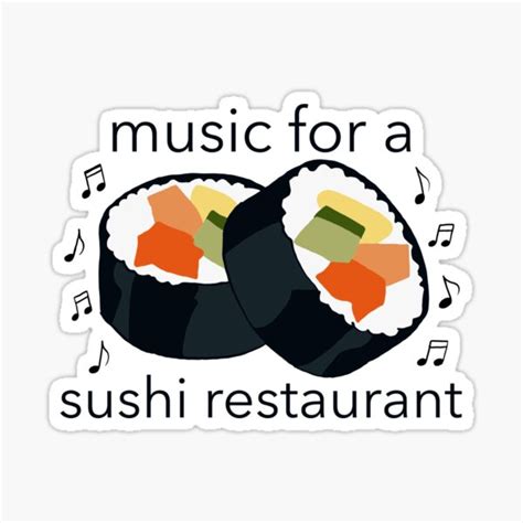 Music For A Sushi Restaurant By Harry Styles Sticker By Golden Styles