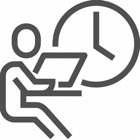 Business Clock Employee Hours Man Time Working Icon Download On Iconfinder