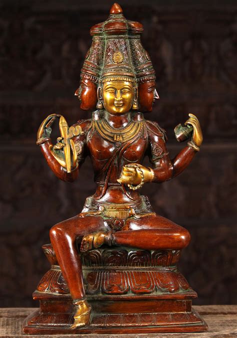 Hindu God Brahma Statue