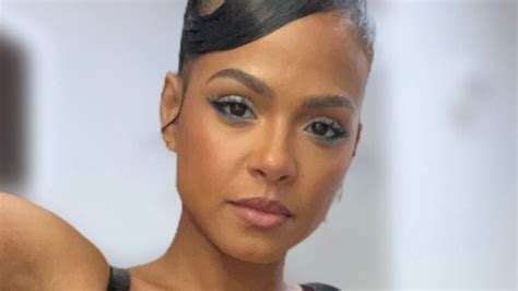 Christina Milian Shows Off Massive Appetite In Leggy Minidress