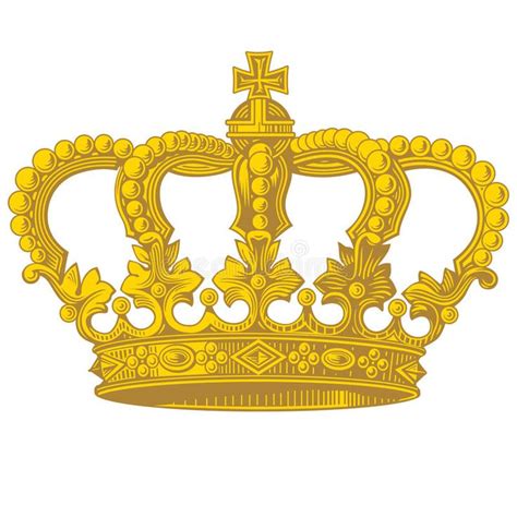 Crown. Vector object vintage golden crown , #AFF, #object, #Vector, # ...