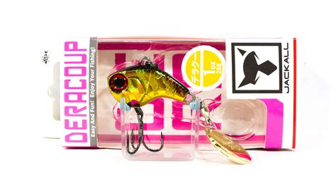 Jackall Deracoup 1 Oz Spin Tail Sinking Lure Hl Gold Black 4956 Ebay