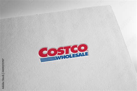 Costco logo editorial illustrative, on screen Stock Photo | Adobe Stock