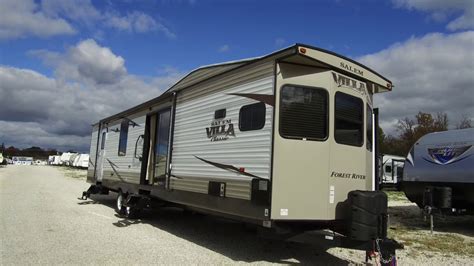 2017 Forest River Salem Villa 395FKLTD Park Model Travel Trailer Video