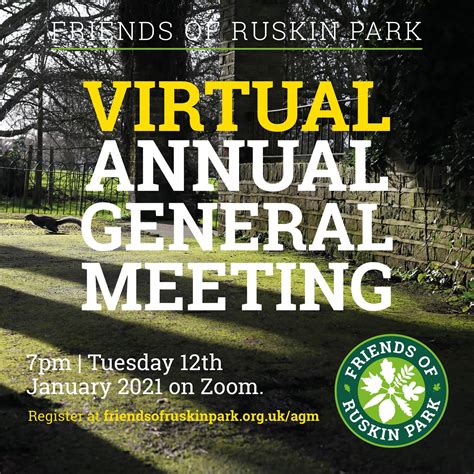 Holding An Annual General Meeting AGM Parks Community UK