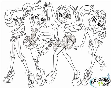 Rainbow High Printable Coloring Pages