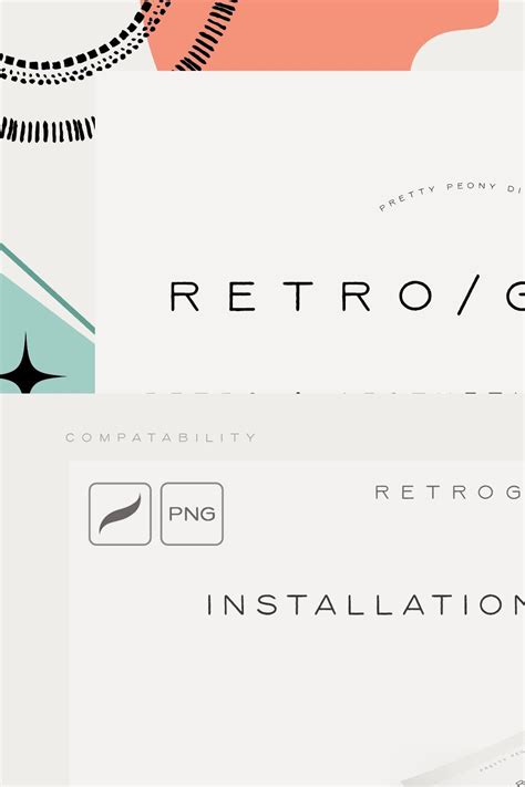 Retro & Aesthetic Design Set – MasterBundles