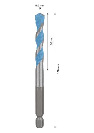 Brocas EXPERT HEX 9 MultiConstruction Bosch Professional