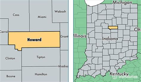 Howard County, Indiana / Map of Howard County, IN / Where is Howard County?