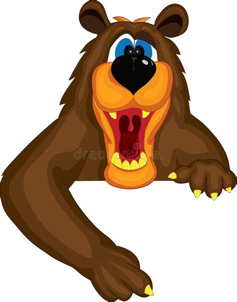 Angry Bear Attacking Stock Vector Illustration Of Running 16610341