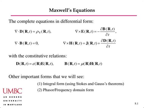 Ppt Maxwell’s Equations Powerpoint Presentation Free Download Id 2841116