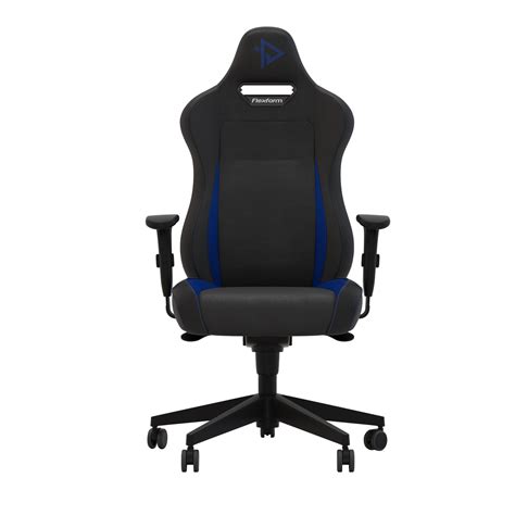 Cadeira Gamer Flexform Delta Black N Blue Flexform