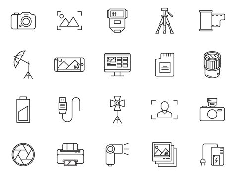 Photography Icons