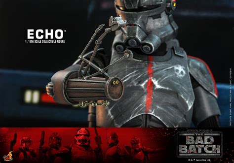 Star Wars The Bad Batch Scale Echo Figure Deploys At Hot Toys