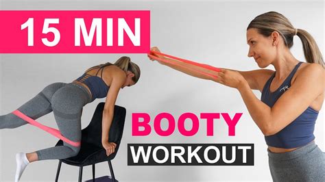 15 Min Booty Workout No Squat No Jumping Youtube