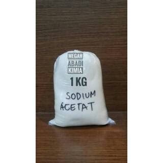 Jual Sodium Acetate C H Nao Sodium Ethanoate Teknis Kg