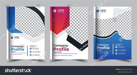 Corporate Company Profile Brochure Modern Annual Stock Vector (Royalty ...