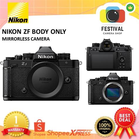 Jual Nikon Zf Body Only Mirrorless Camera Resmi Shopee Indonesia