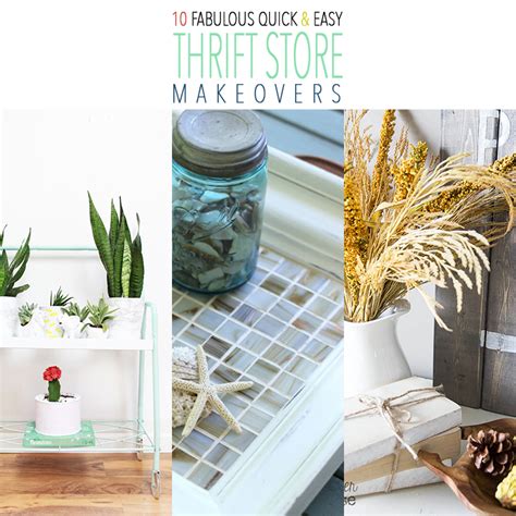 Fabulous Quick And Easy Thrift Store Makeovers The Cottage Market