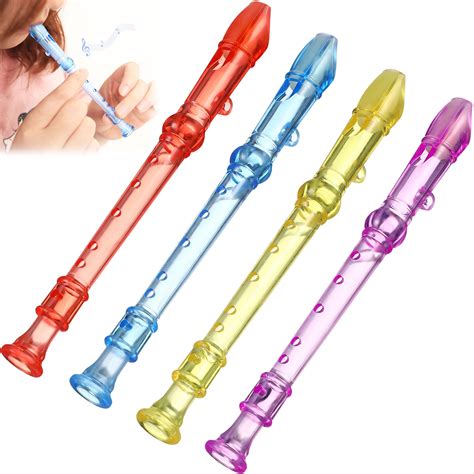 12 Pcs Childrens Toys Soprano Recorder Musical Instruments Toy Musical