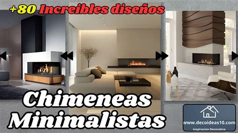 Increibles Chimeneas Minimalistas Youtube