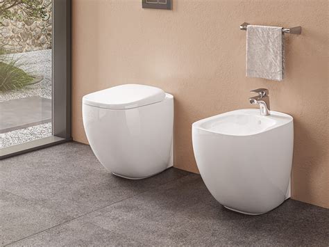 Wc A Terra Imperia Cm Rimless Filomuro Bianco Lucido Iperceramica