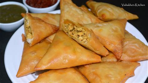 चकन समस Ramadan Special Crispy Chicken Samosa Easy Chicken