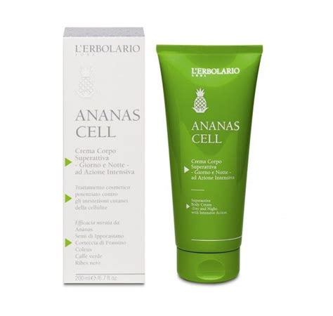 L Erbolario Ananas Crema De Corp Anticelulita 200ml Dr Max Farmacie