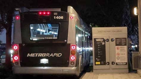 Houston Metro Ride New Flyer Xd On Silver Line Nwtc Westheimer