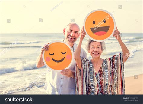 Happy Mature Mother Son Beach Stock Photo Shutterstock