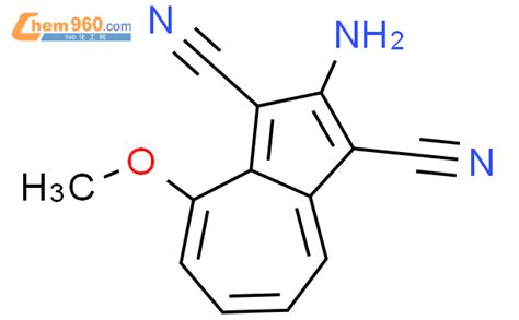 205595 23 9 1 3 Azulenedicarbonitrile 2 amino 4 methoxy CAS号 205595 23