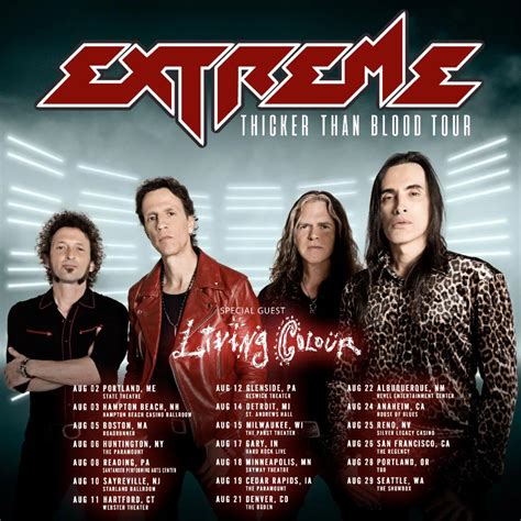 Extreme Announce 2023 U.S. Tour With Living Colour, Reveal Two New ...