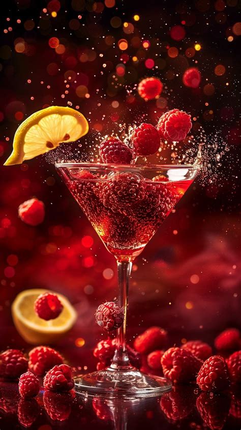 Малина, лимон, мартини. in 2024 | Beautiful summer wallpaper, Pretty ...