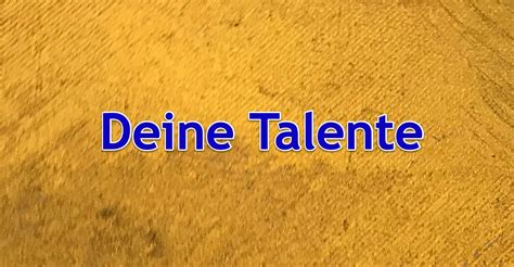 Deine Talente ⋆ Astrids Welt