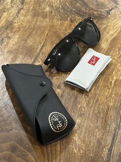 RayBan Boyfriend Ray-Ban RB 4147 Black Classic | Grailed