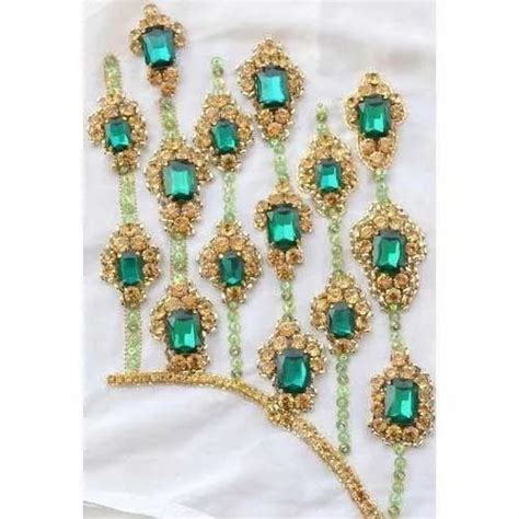 Jewel Fancy Embroidery Work Rs 1000piece Ms Shalinis Indian Fashions