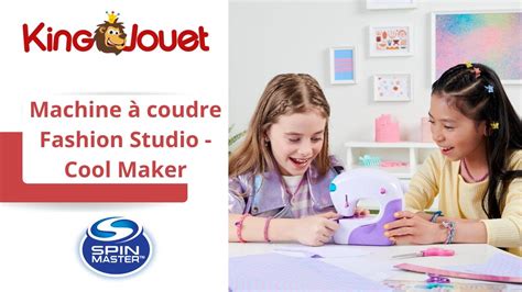 Machine à coudre Stitch N Style Fashion Studio Cool Maker 904467