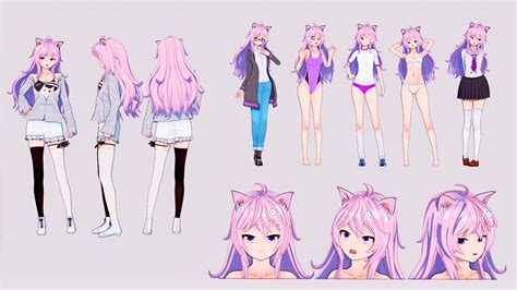 Top 50 Free Vtuber Models Mega List