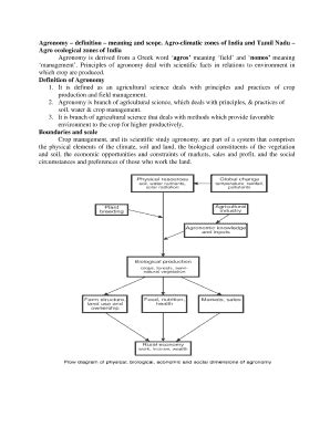 Fillable Online Agronomy definition meaning and scope Fax Email Print ...