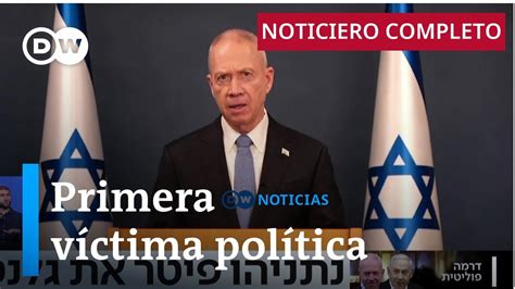 Ministro israelí de Defensa destituido por criticar reforma judicial