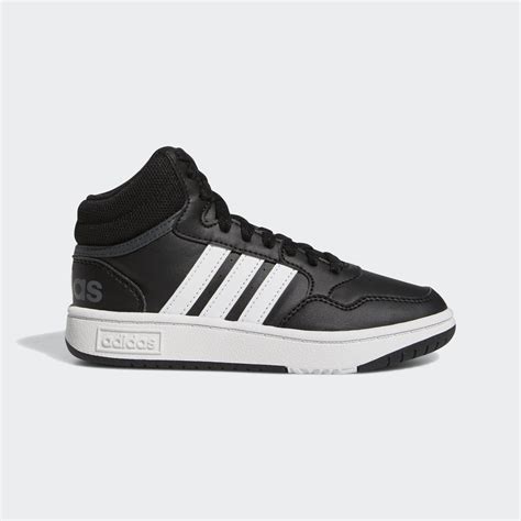 Adidas Hoops Mid Shoes Black Adidas UAE