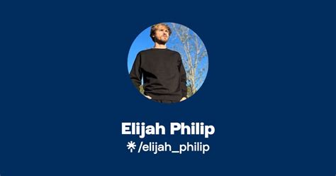 Elijah Philip Instagram Tiktok Linktree